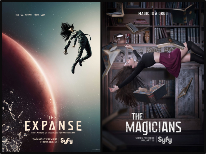 ZiFi eta fantasia telebistan: Expanse eta Magicians